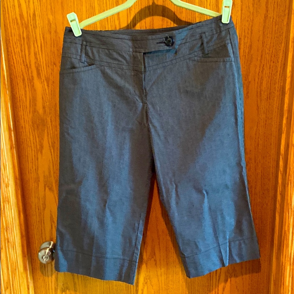 Envision Studio Black Pinstripe Capris